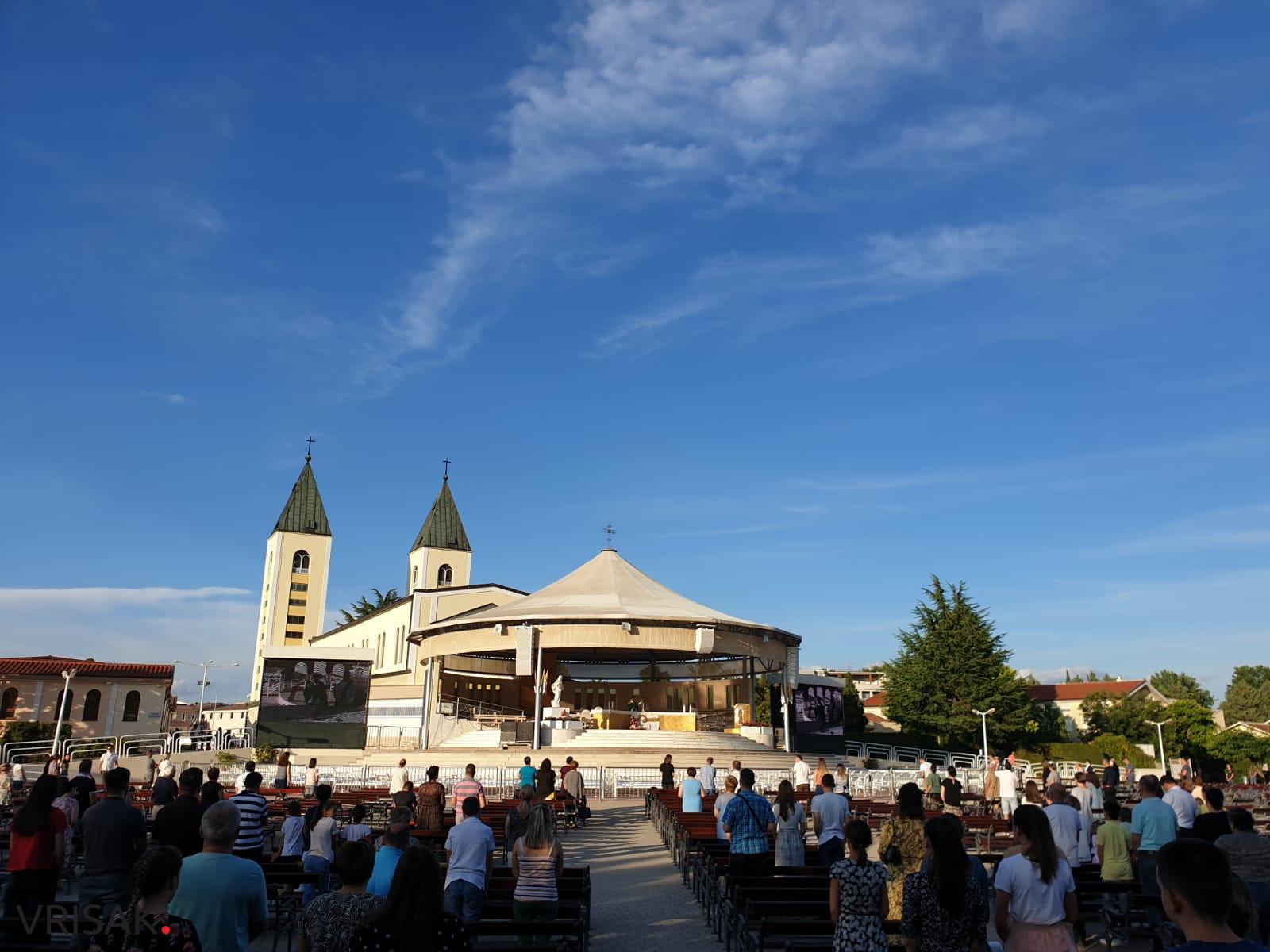 Veliki broj vjernika zadnje nedjelje u srpnju posjetio Međugorje