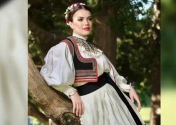 Ivana Glavić najljepša Hrvatica u narodnoj nošnji