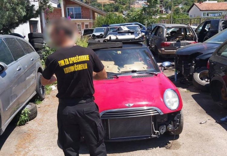 Akcija u Hercegovini: Oduzeto 125 rabljenih vozila