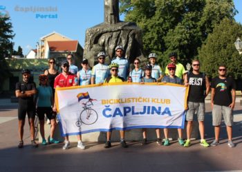 Biciklisti iz Čapljine i Ljubuškog odvozili rutu u sjećanje na Ivana Brkića