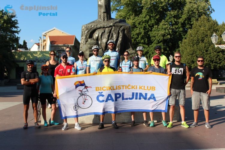Biciklisti iz Čapljine i Ljubuškog odvozili rutu u sjećanje na Ivana Brkića