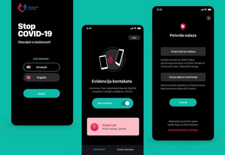 Hrvatska: Pokreće se mobilna aplikacija Stop COVID-19