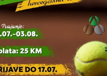 Posušje: Veliki turnir tenisa iz serije Hercegovina Tour