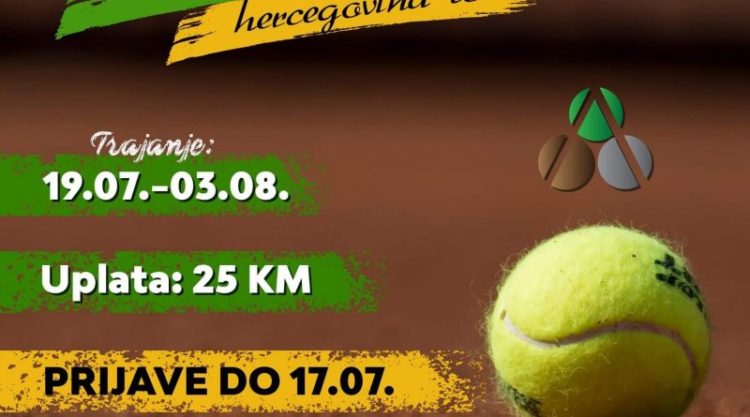 Posušje: Veliki turnir tenisa iz serije Hercegovina Tour