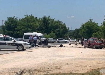 Teška prometna nesreća na cesti Posušje – Široki Brijeg