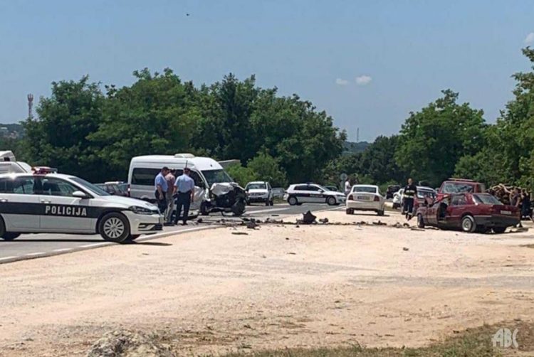 Teška prometna nesreća na cesti Posušje – Široki Brijeg