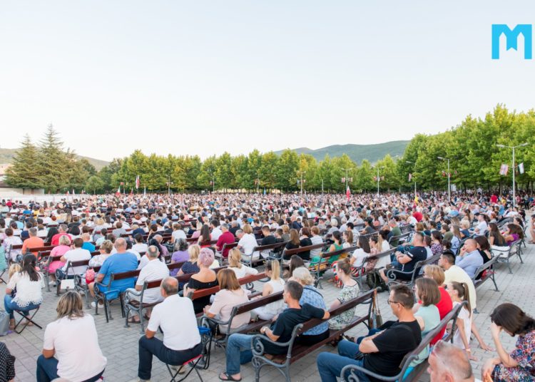FOTO: Drugi dan Mladifesta u Međugorju