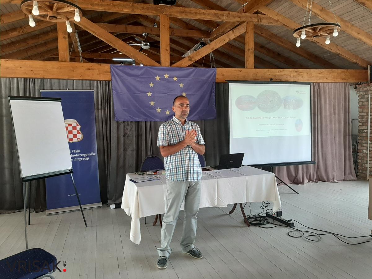 Grude: Dvodnevna radionica „Trči, hodaj, penji se, veslaj i zaradi – CYCLING RURAL“