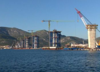 Pelješki most dobiva konačne obrise unatoč koroni (Foto&Video)