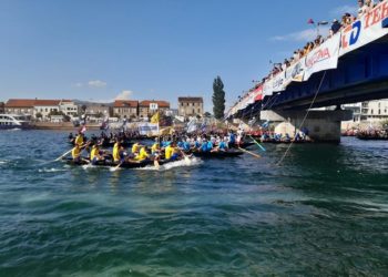 Počeo 23. Maraton lađa na Neretvi