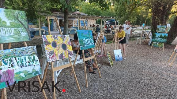 FOTO: Održana Eko likovna kolonija na rijeci Trebižat