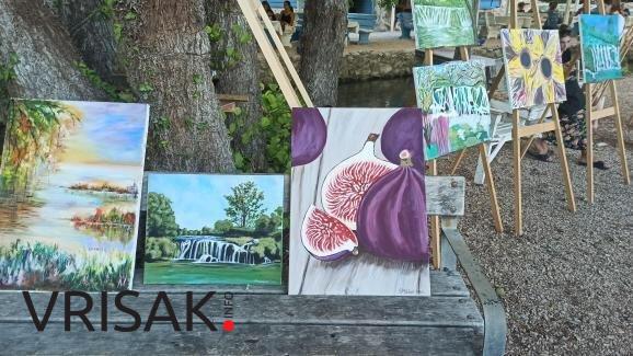FOTO: Održana Eko likovna kolonija na rijeci Trebižat