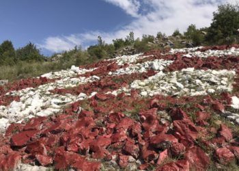 Gradu za rođendan: Očišćen grb iznad Širokog Brijega