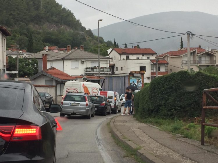 Prometna nezgoda na Balinovcu u Mostaru