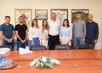 Prijem kod načelnika općine Čitluk za sedam doktora medicine