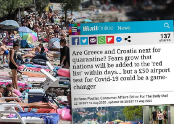 Daily Mail: Hrvatska ide na britansku crvenu listu?