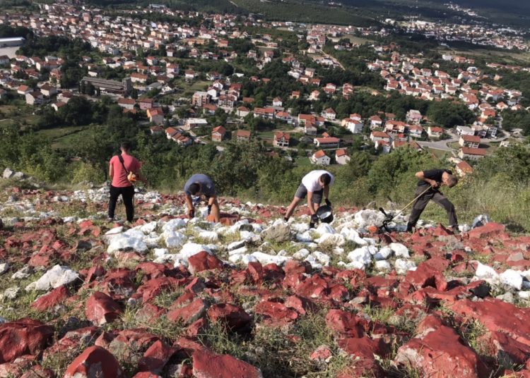 Gradu za rođendan: Očišćen grb iznad Širokog Brijega