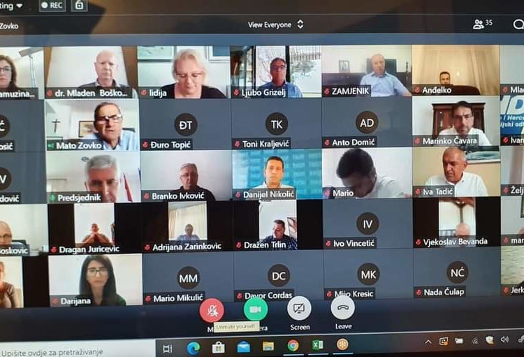 Predsjedništvo HDZ BiH imenovalo povjerenika stranke za Tomislavgrad