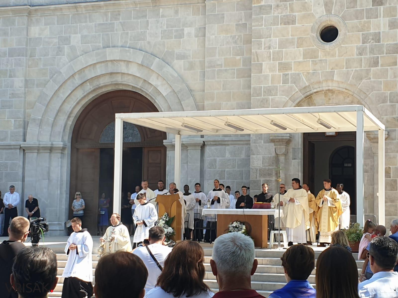 Na Širokom Brijegu svečano proslavljen blagdan Velike Gospe
