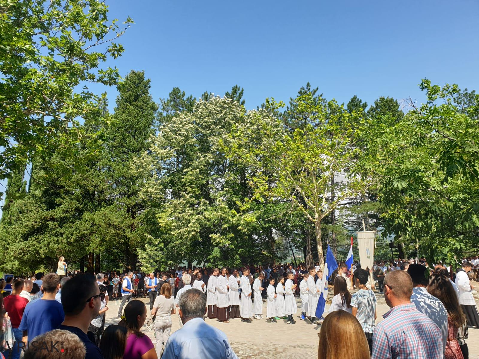 Na Širokom Brijegu svečano proslavljen blagdan Velike Gospe