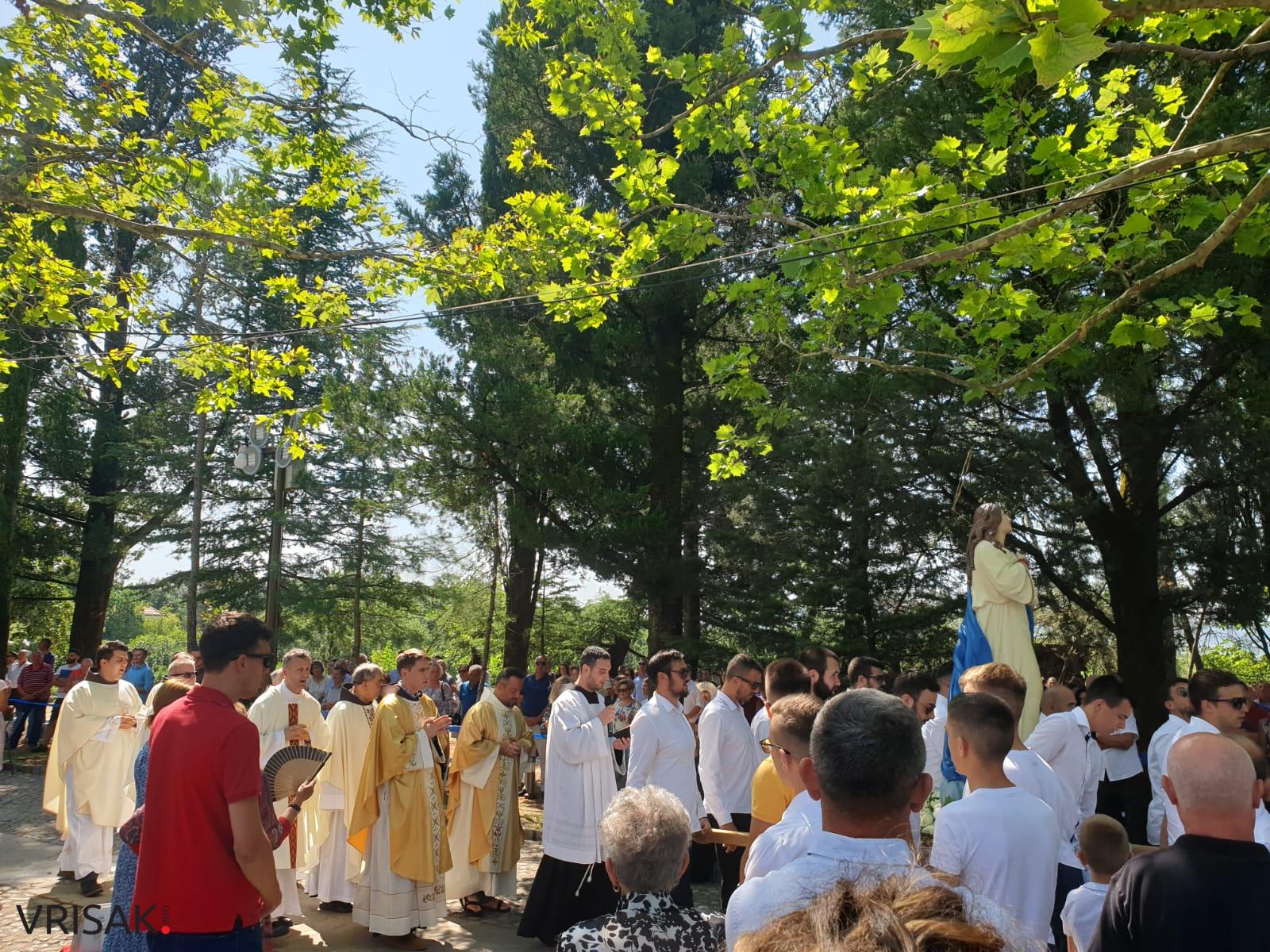 Na Širokom Brijegu svečano proslavljen blagdan Velike Gospe