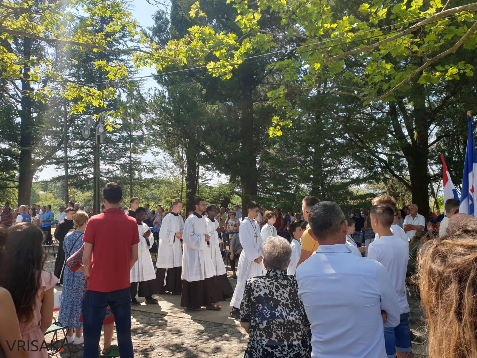 Na Širokom Brijegu svečano proslavljen blagdan Velike Gospe