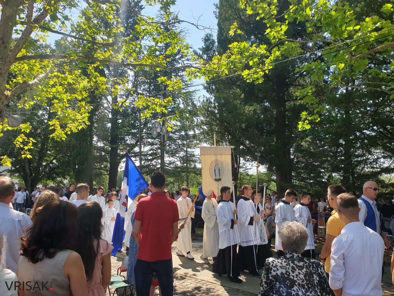 Na Širokom Brijegu svečano proslavljen blagdan Velike Gospe