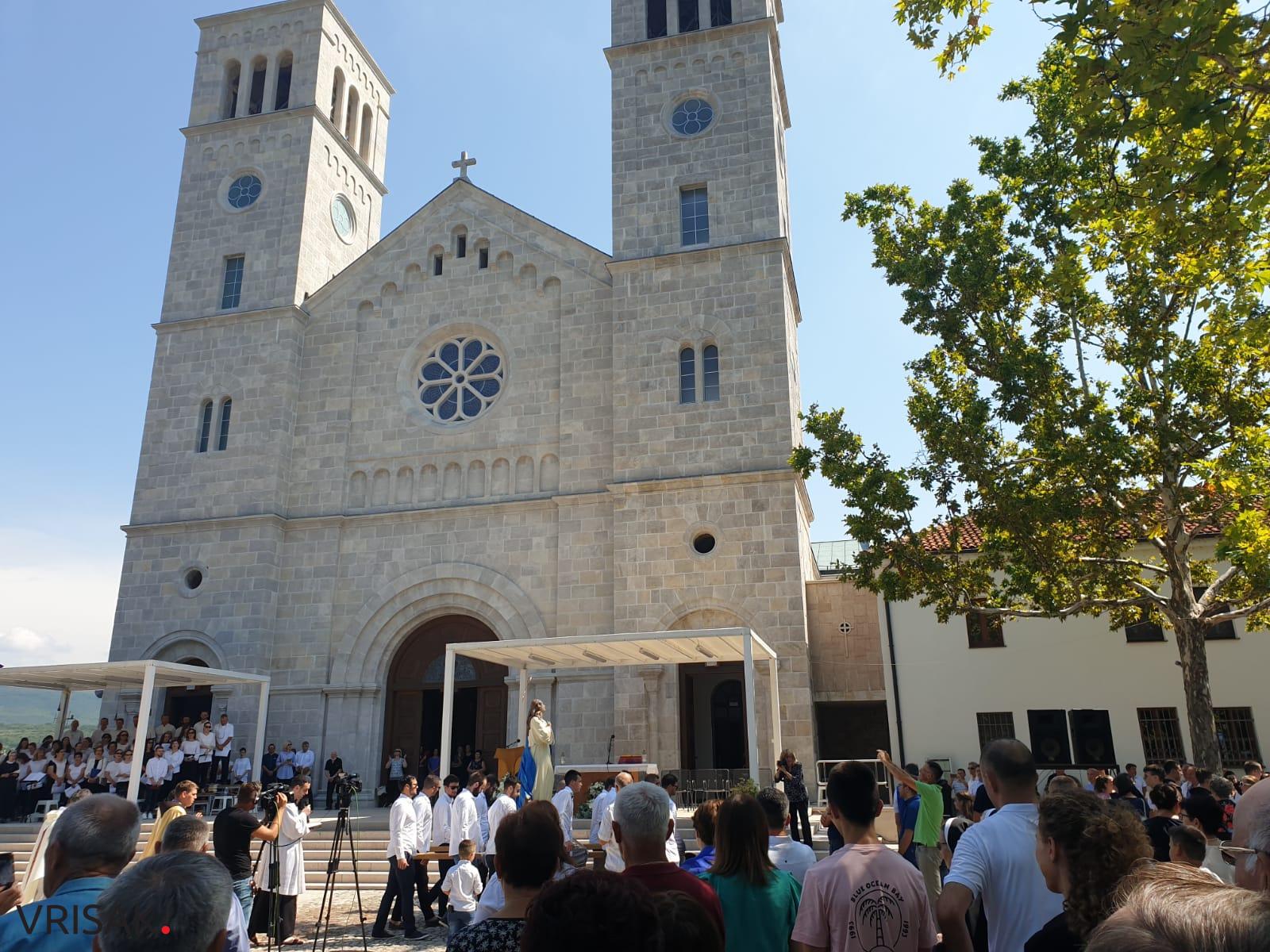 Na Širokom Brijegu svečano proslavljen blagdan Velike Gospe