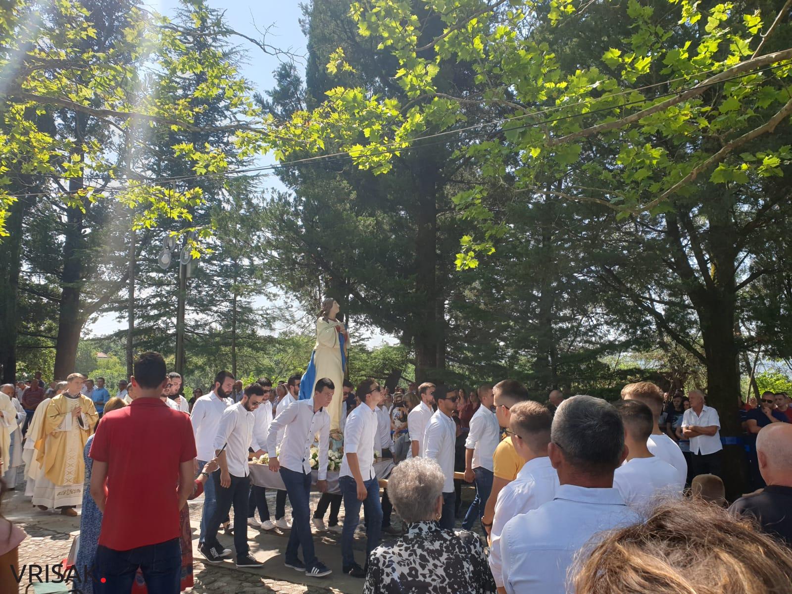 Na Širokom Brijegu svečano proslavljen blagdan Velike Gospe