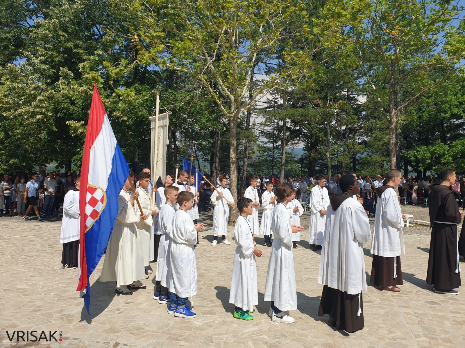 Na Širokom Brijegu svečano proslavljen blagdan Velike Gospe