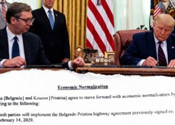 Pogledajte sporazum koji su potpisali Trump, Vučić i Hoti