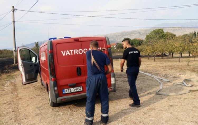 Samo u jednom danu u HNŽ-u više od 20 požara