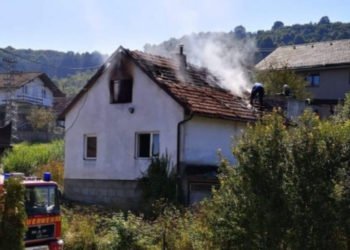 Migranti zapalili kuću u Bihaću