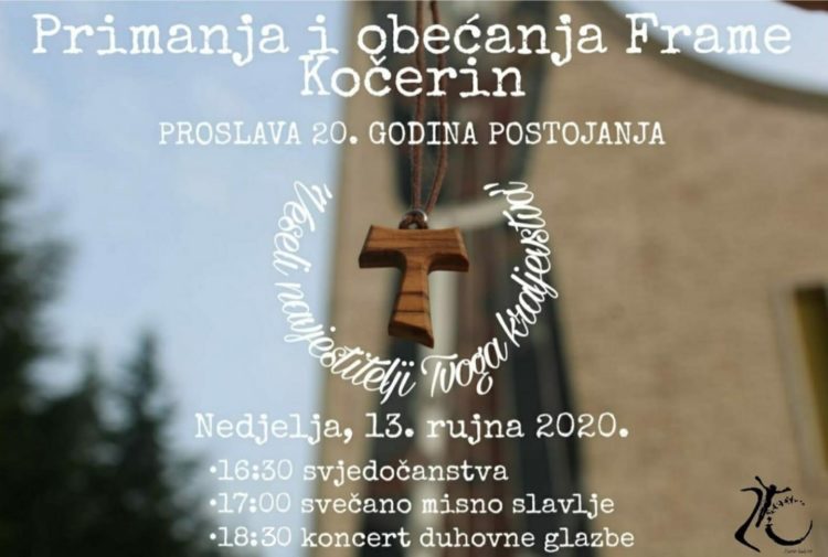Najava: Frama Kočerin slavi 20 godina djelovanja
