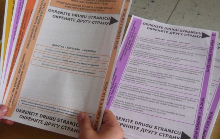 Počinje tiskanje glasačkih listića za lokalne izbore u BiH