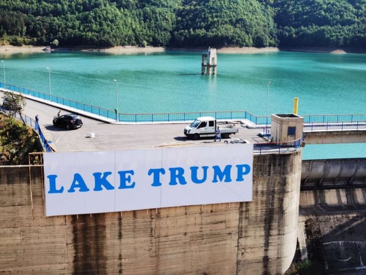 Jezero na granici koje svojataju i Srbija i Kosovo moglo bi se nazvati po Trumpu