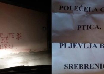 U Pljevljima se situacija ne smiruje, osvanule poruke prijetnje “novom Srebrenicom”