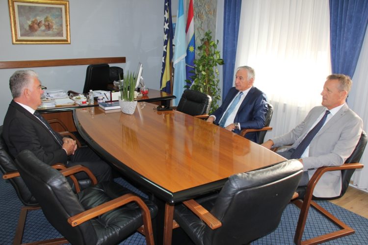 Župan Dobroslavić u posjeti Vladi HNŽ