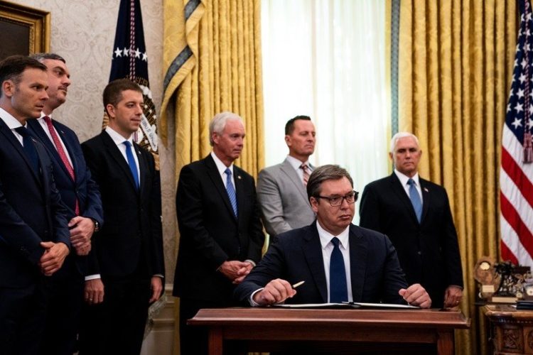 Vučić se zbunio kad je Trump rekao da Srbija seli svoje veleposlanstvo u Jeruzalem (VIDEO)