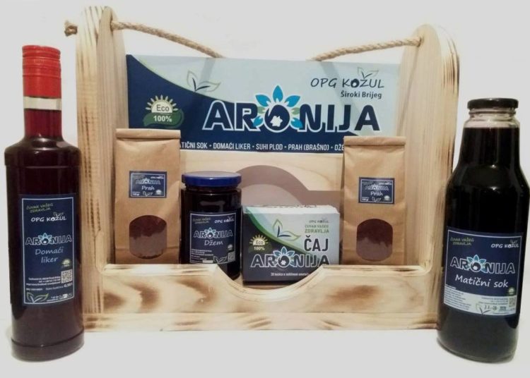 Ovih dana obavljena je berba aronije na OPG „Kožul“