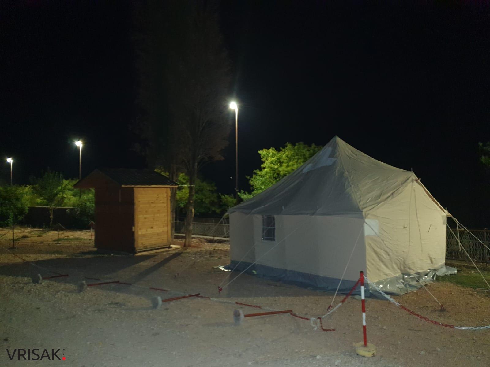 Široki Brijeg: Postavlja se šator, uskoro nova lokacija za testiranje na koronavirus