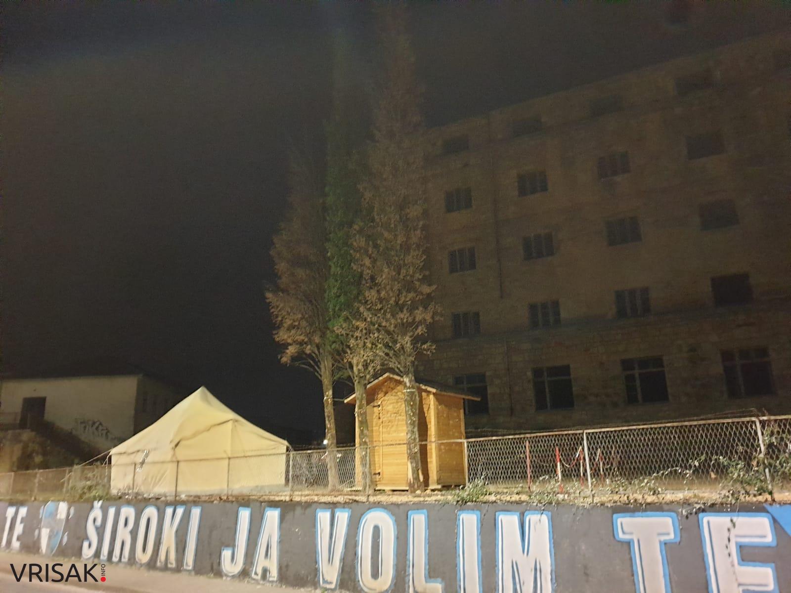 Široki Brijeg: Postavlja se šator, uskoro nova lokacija za testiranje na koronavirus