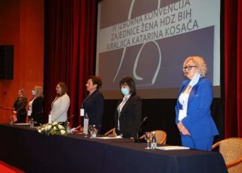 Marina Pendeš reizabrana za predsjednicu Zajednice žena HDZ BiH „Kraljica Katarina Kosača”