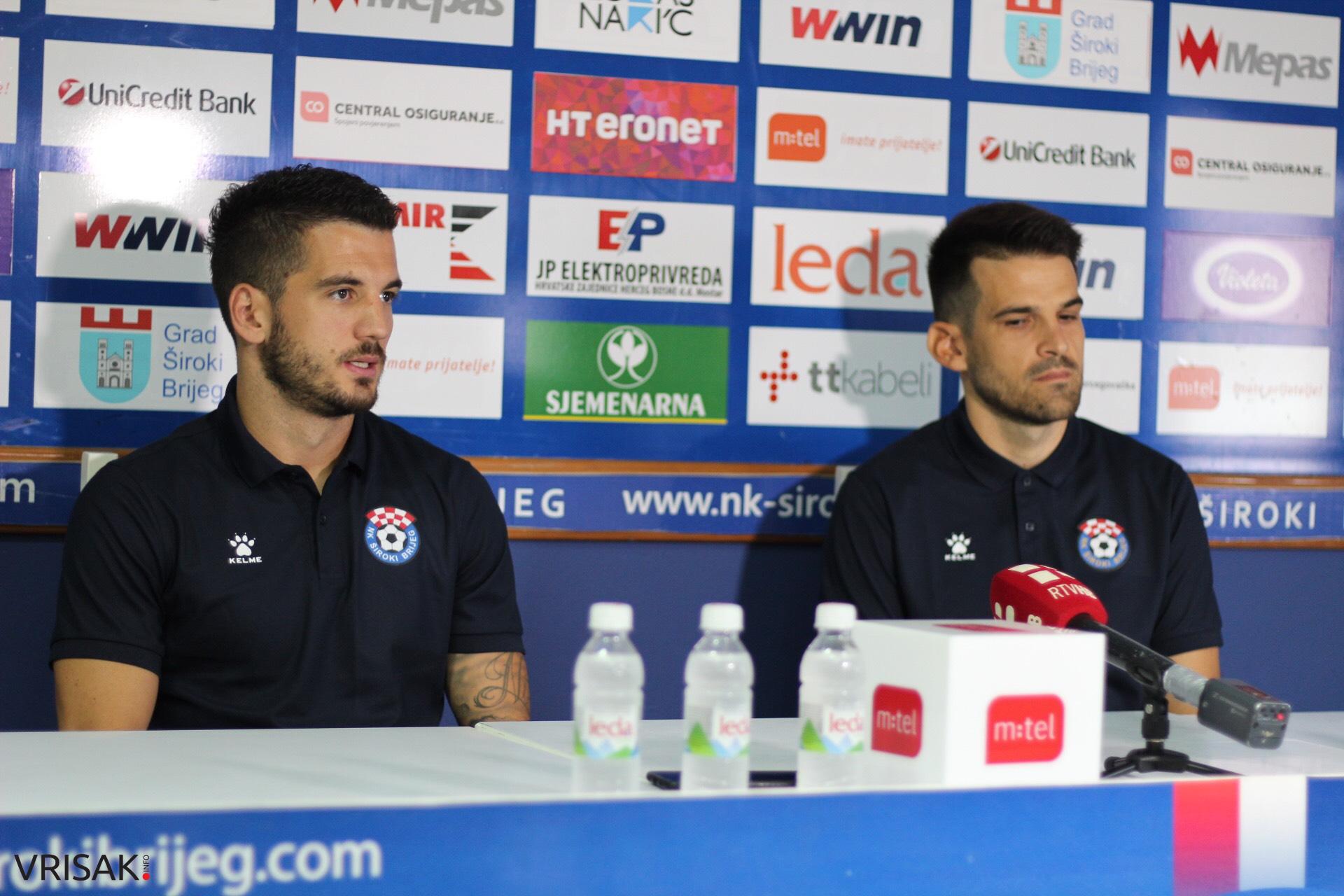 Jure Ivanković i Toni Jović najavili susret protiv Mladosti Doboj – Kakanj