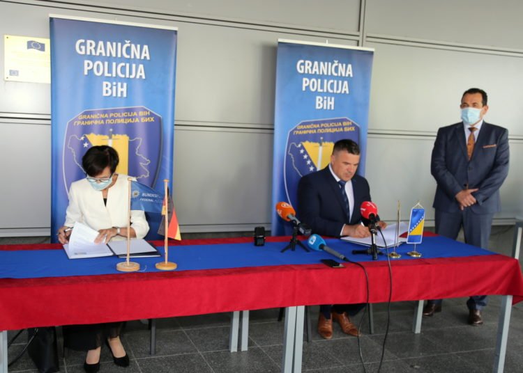 Potpisan Sporazum o donaciji SR Njemačke Graničnoj policiji BiH