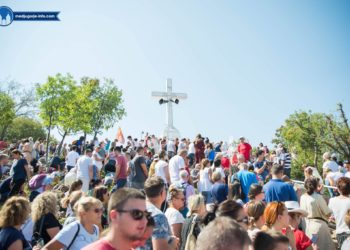 FOTO/Veliki broj vjernika hodočastio na Križevac