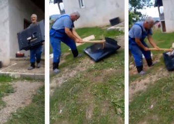 Zbog koronavirusa obračunao se s televizorom: “Nema više korone…”