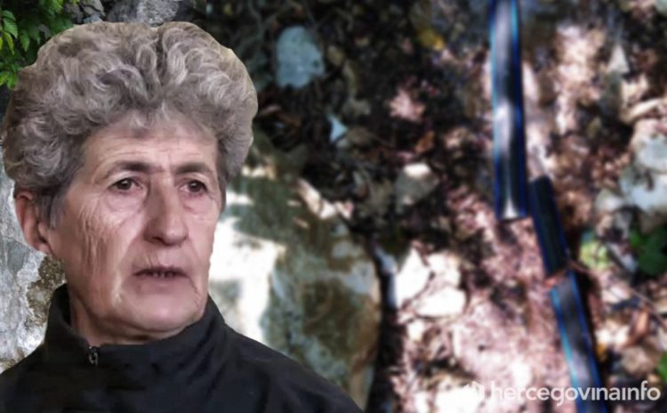 Kata Šarić deložirana iz Mostara, a sada joj u Drežnici sijeku cijevi za vodu