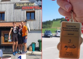Ljubušak Ivan Bulić treći na prvenstvu Hrvatske u planinskom trčanju