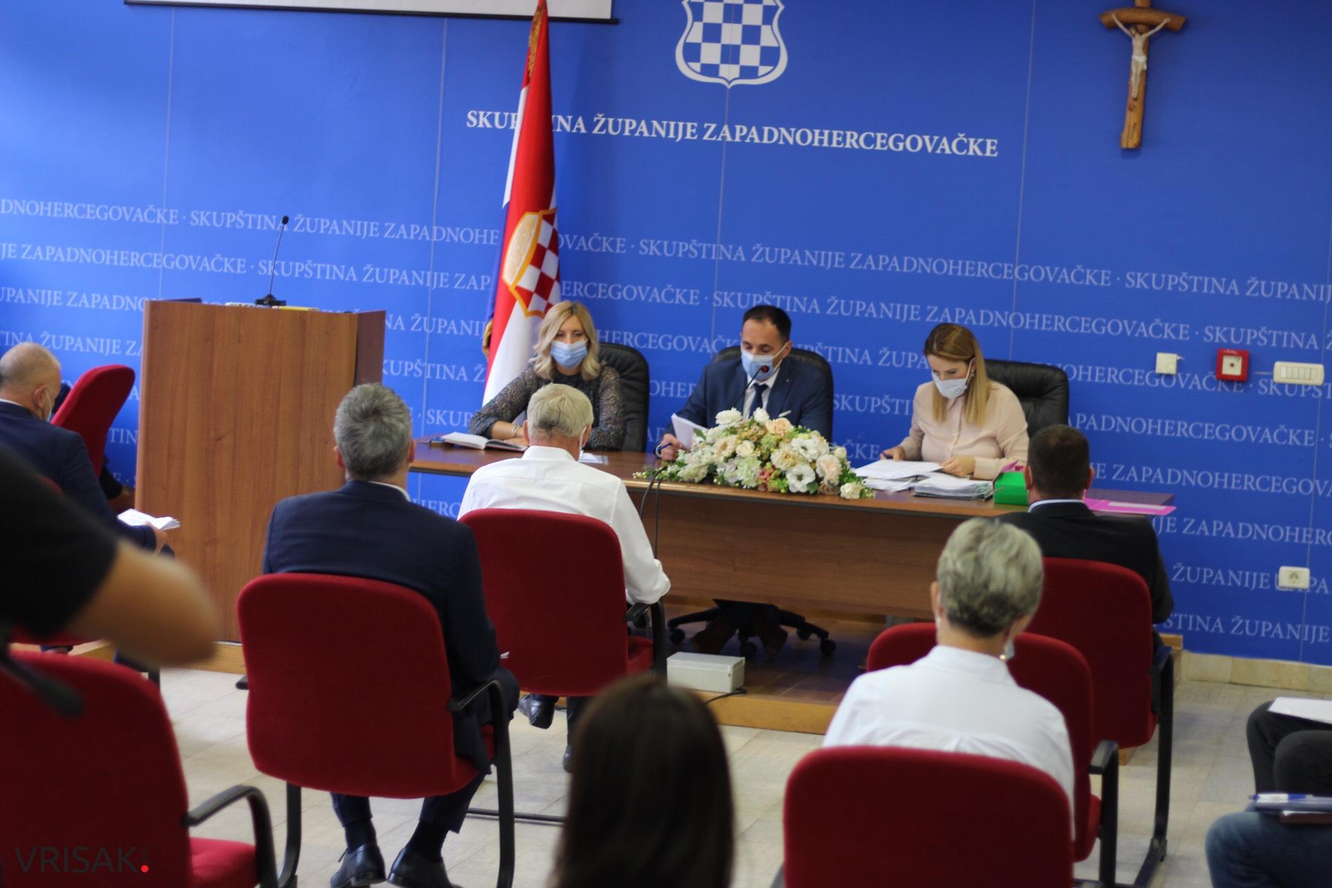 Održana 18. sjednica Skupštine Županije Zapadnohercegovačke